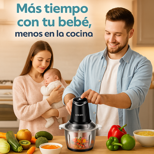 ¡Tu bebé merece comida sana y segura hoy mismo!