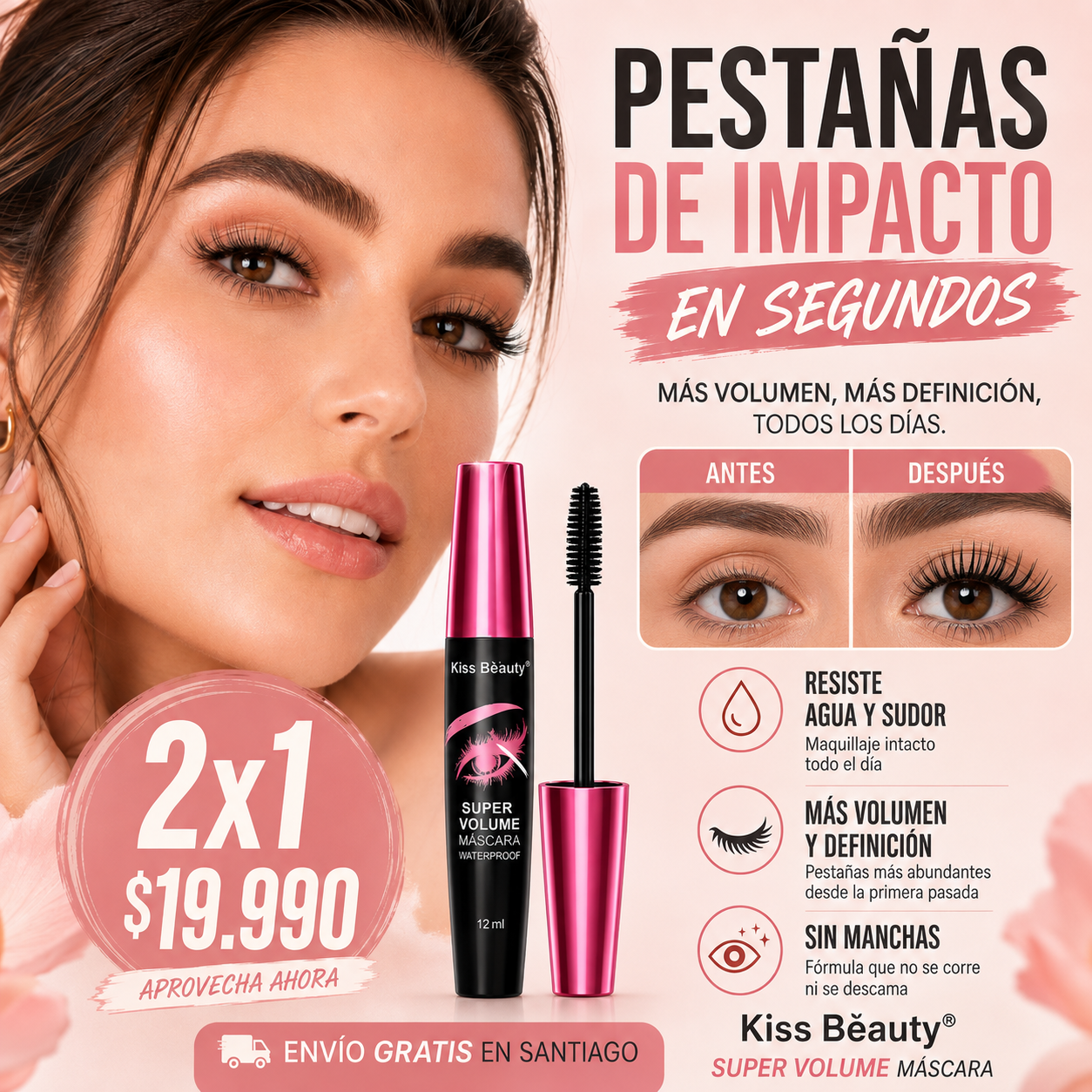 Pestana volumen
