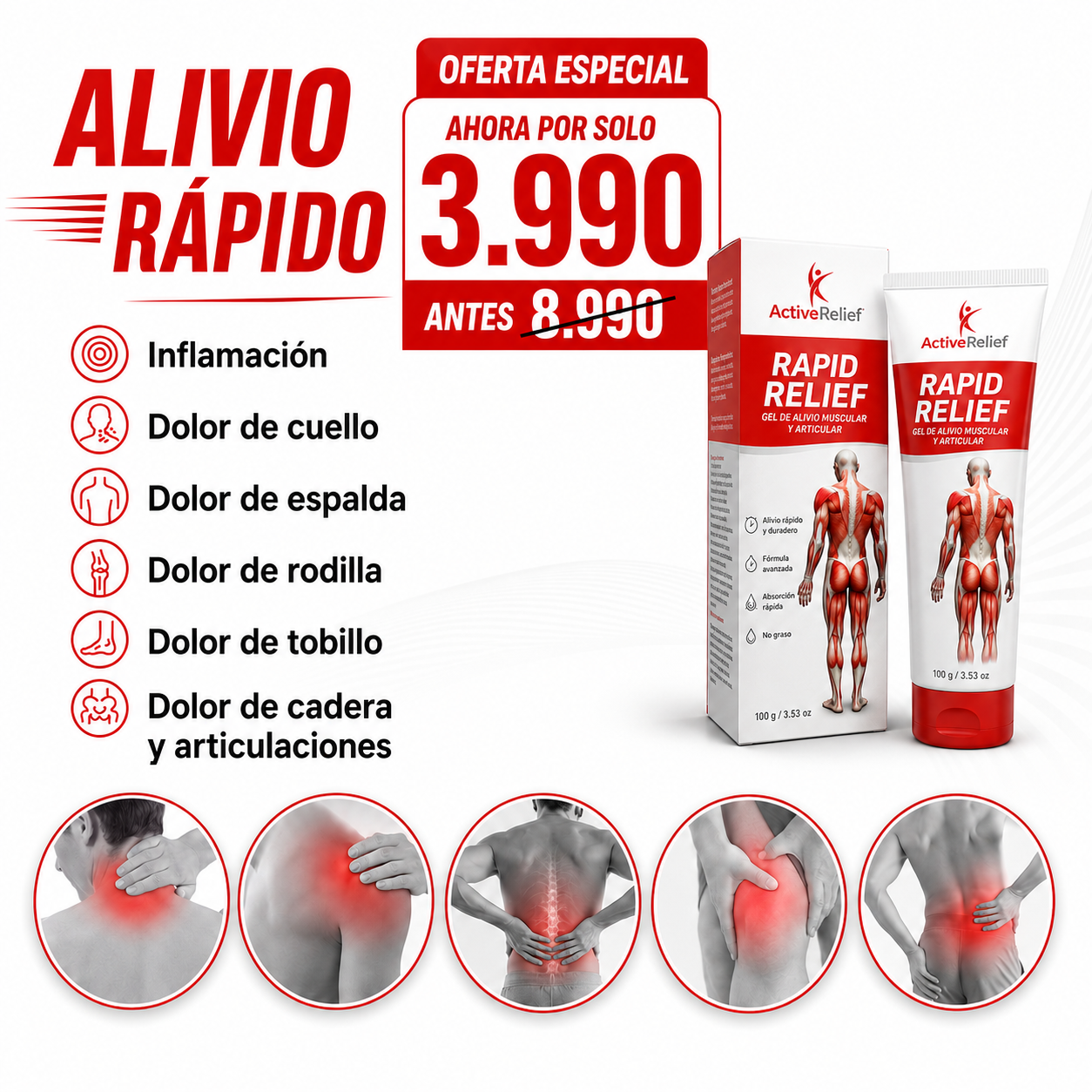 Gel Alivio Rapido