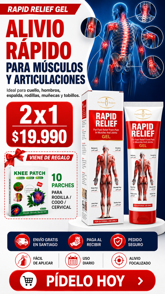 Rapid Relief - Gel Alivio rápido 2x1
