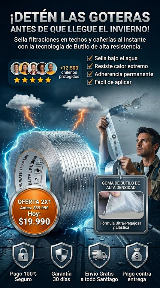 cinta impermeable