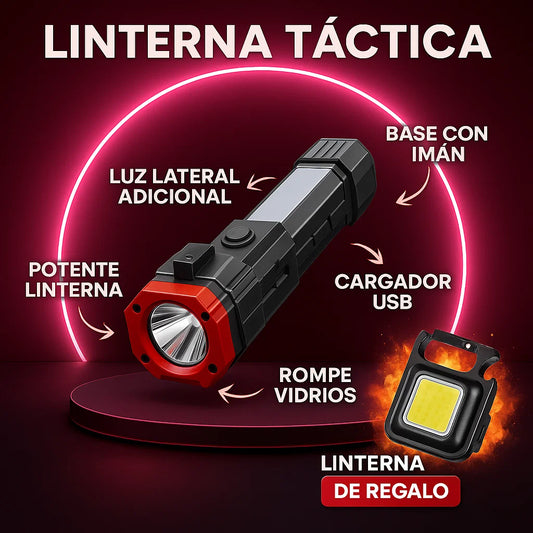 Iluminación, rescate y carga: todo en una sola herramienta