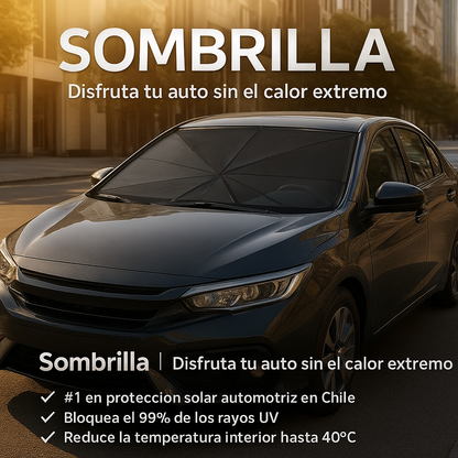 Sombrilla | Disfruta tu auto sin el calor extremo