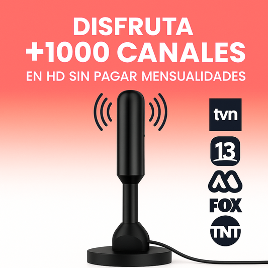 Antena HD - Disfruta de canales HD sin pagar mensualidades