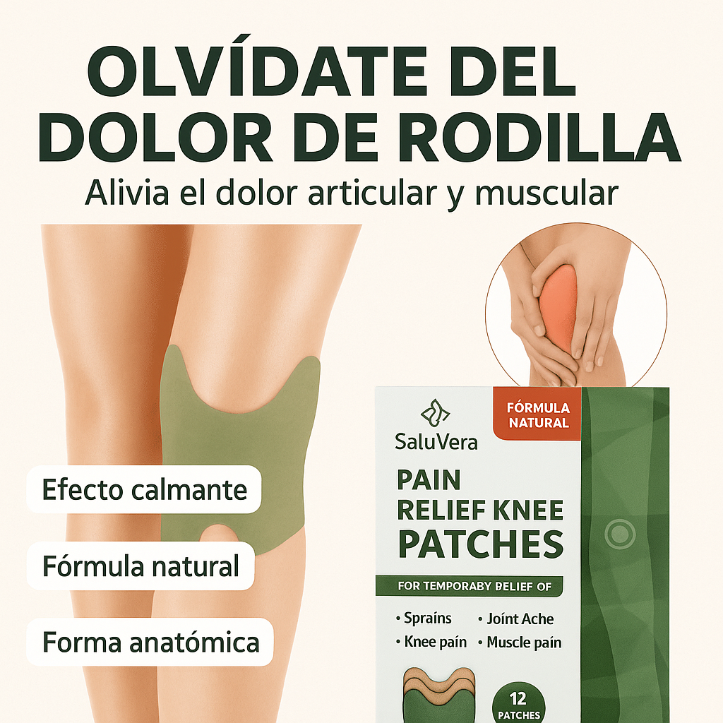 AlivioNatural™ – Parches Naturales para el Dolor (60 UNIDADES / MEGAOFERTA)